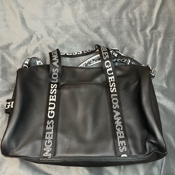 GUESS Black and White Shoulder Bag - Picture 12 of 12